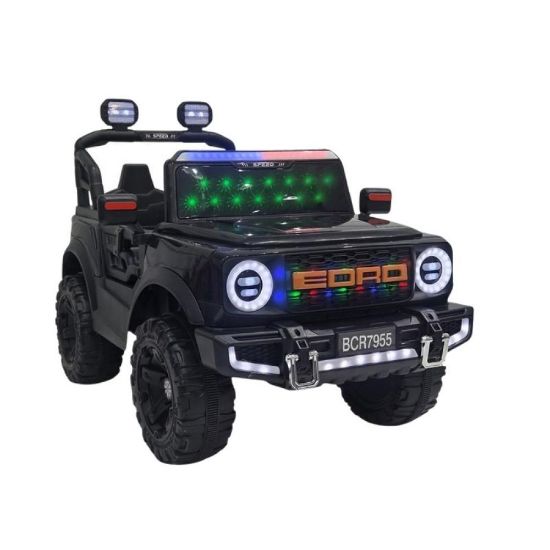 صورة سيارة كهربائية للأطفال بتصميم شرطي مميز